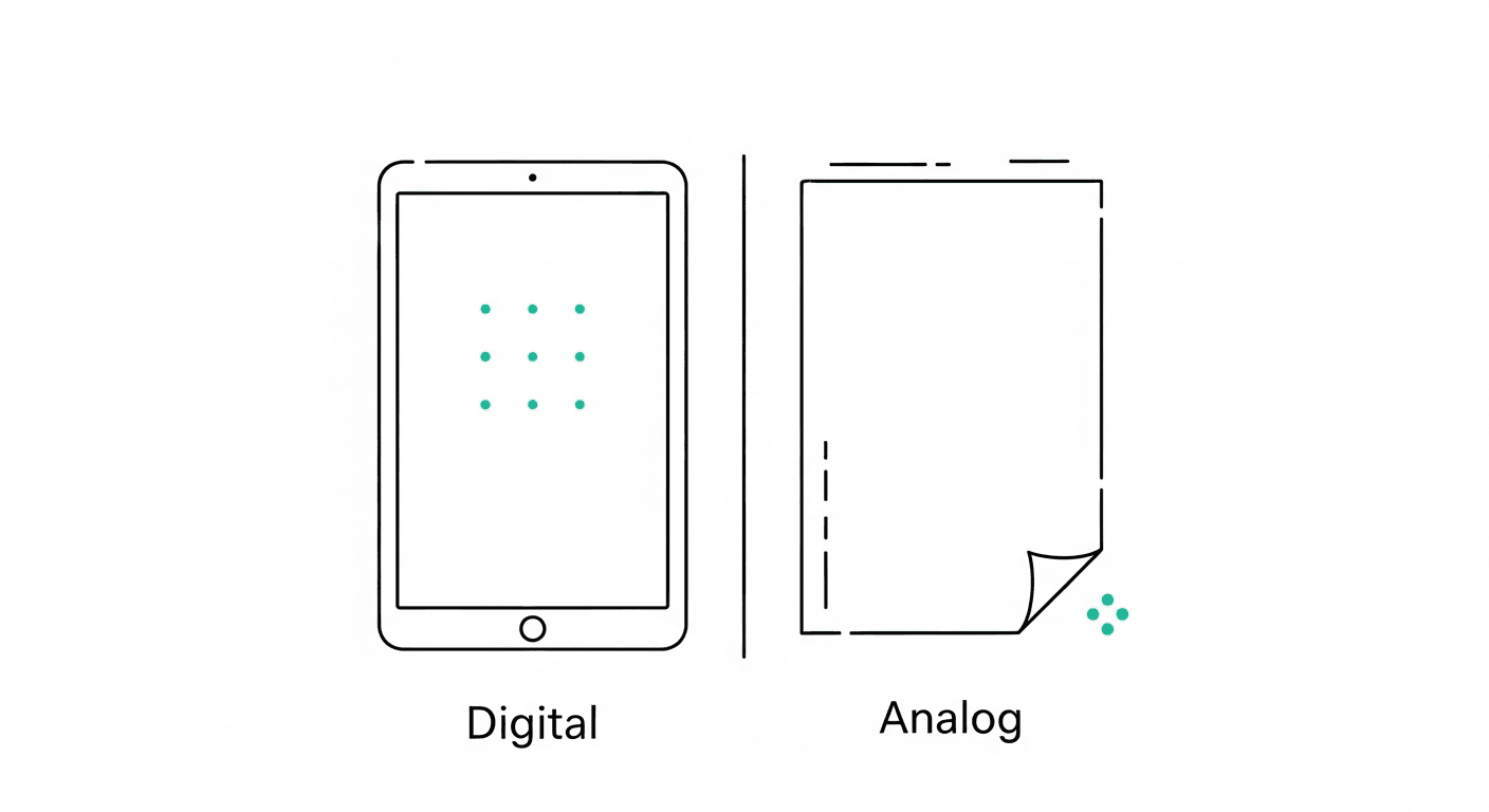 Digital vs Analog Notes