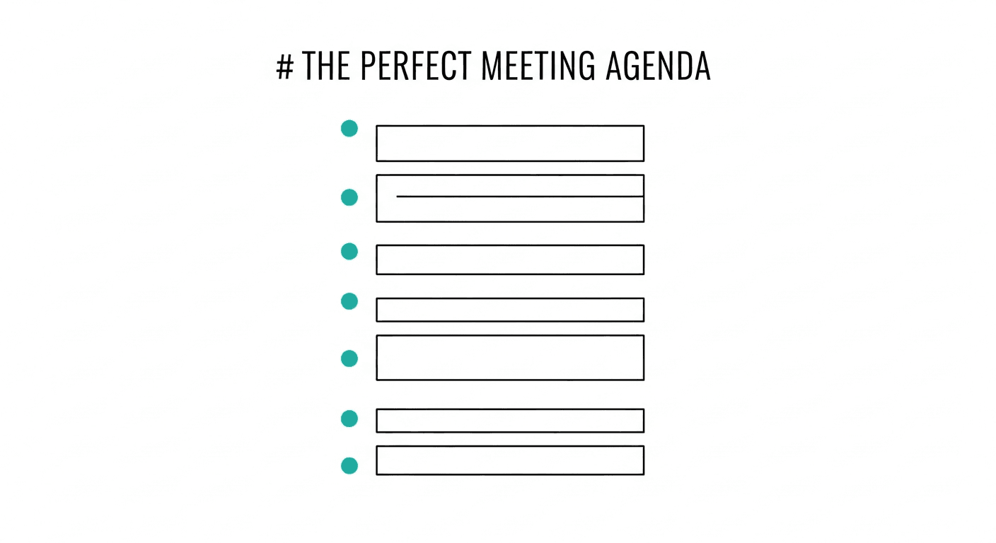The Perfect Meeting Agenda