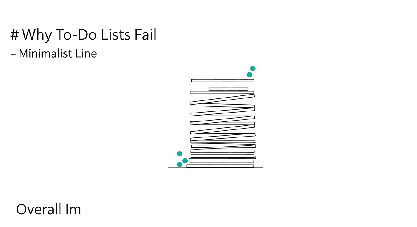 Why To-Do Lists Fail